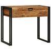 vidaXL Toaletn&eacute; stol&iacute;ky do sp&aacute;lne Hned&aacute; 90 x 50 x 75 cm Ak&aacute;ciov&yacute; mas&iacute;v