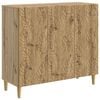 vidaXL Serv&iacute;rovacia skriňa Dub artisan 89 x 34,5 x 80 cm