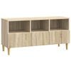 vidaXL TV skrinka 102 x 34,5 x 50 cm Dub sonoma Kompozitn&eacute; drevo