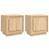 vidaXL Nočn&eacute; stol&iacute;ky 2 ks dub sonoma 44x35x45 cm spracovan&eacute; drevo