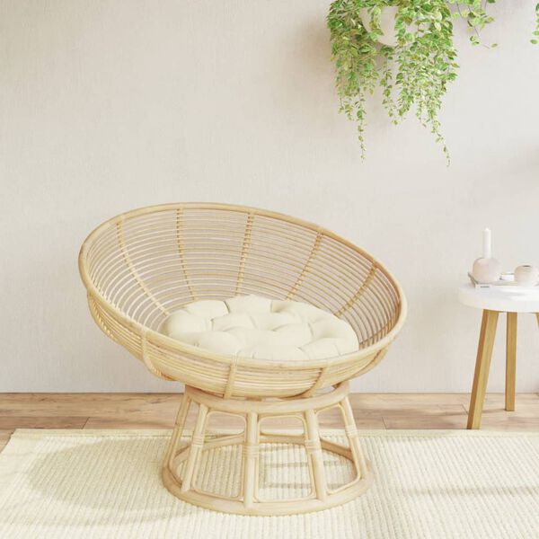 vidaXL Okr&uacute;hly vank&uacute;&scaron; kr&eacute;mov&yacute; &Oslash; 60 x 11 cm oxfordsk&aacute; l&aacute;tka