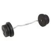vidaXL Súprava závaží a tyčí barbell a dumbbell, 60 kg
