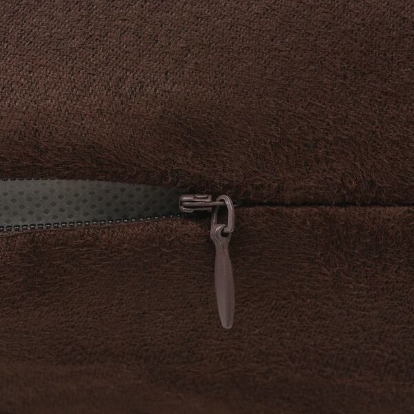 vidaXL N&aacute;vliečky na vank&uacute;&scaron;e, 4 ks, umel&yacute; semi&scaron;, 50x50 cm, hned&eacute;