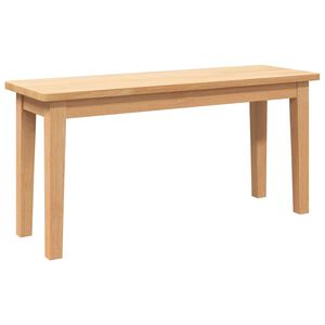 vidaXL Lavica 90 cm z mas&iacute;vneho dreva Guma