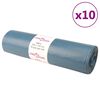 vidaXL Vrecia na odpadky 100 ks modr&eacute; 240 l