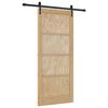 vidaXL Posuvn&eacute; dvere ORKDAL Pr&iacute;rodn&aacute; 86 x 198,5 cm Borovicov&yacute; mas&iacute;v