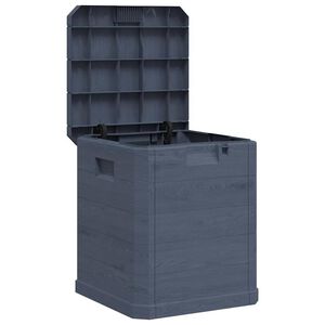 vidaXL Z&aacute;hradn&yacute; &uacute;ložn&yacute; box antracitov&yacute; 90 l