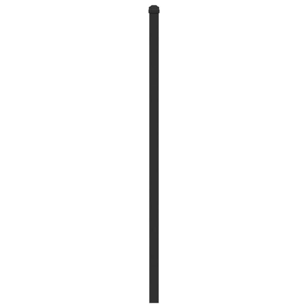 vidaXL N&aacute;hradn&eacute; čelo postele hned&yacute; dub 80 cm kompozitn&eacute; drevo a oceľ