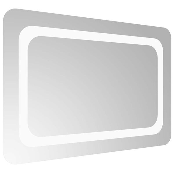 vidaXL LED k&uacute;peľňov&eacute; zrkadlo 60x40 cm