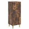 vidaXL Z&aacute;suvkov&yacute; kabinet Dymov&yacute; dub 33 x 34,5 x 90 cm Kompozitn&eacute; drevo