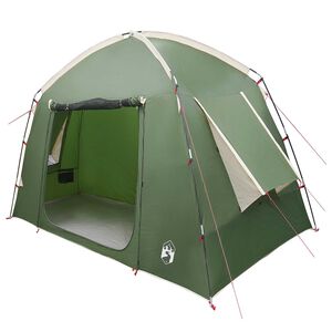 vidaXL Stan chata so strechou Zelen&aacute; 210 x 210 x 138 cm Polyester