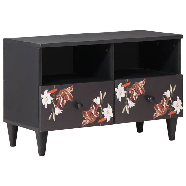 vidaXL Úložné skrine Viacfarebný 70 x 33,5 x 46 cm Masívne mango drevo