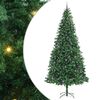 vidaXL Umel&yacute; vianočn&yacute; stromček Zelen&aacute; 300 cm PVC, kov a plast
