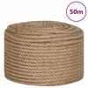 vidaXL Jutov&eacute; lano 50 m dlh&eacute; 12 mm hrub&eacute;