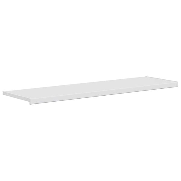 vidaXL Parapetn&eacute; dosky Biela 120 x 40 x 4,5 cm PVC