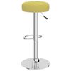 vidaXL Barové stoličky 2 ks zelené látkové