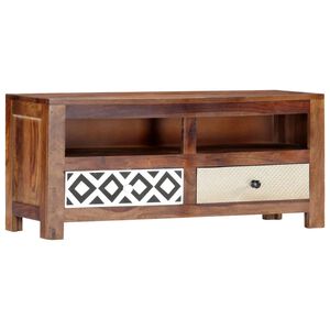 vidaXL TV skrinka 90x30x40 cm mas&iacute;vne ak&aacute;ciaov&eacute; drevo