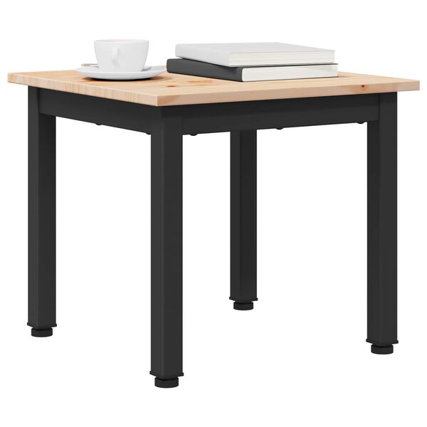 vidaXL Konferenčný stolík Biela 60 x 50 x 36 cm