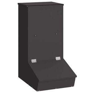 vidaXL Feeder pre prasat&aacute; Čierna 55 x 38 x 76 cm 20 kg