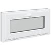 vidaXL Podkrovn&eacute; okno RISOR 80 x 40 cm PVC a sklo Antracitov&aacute;