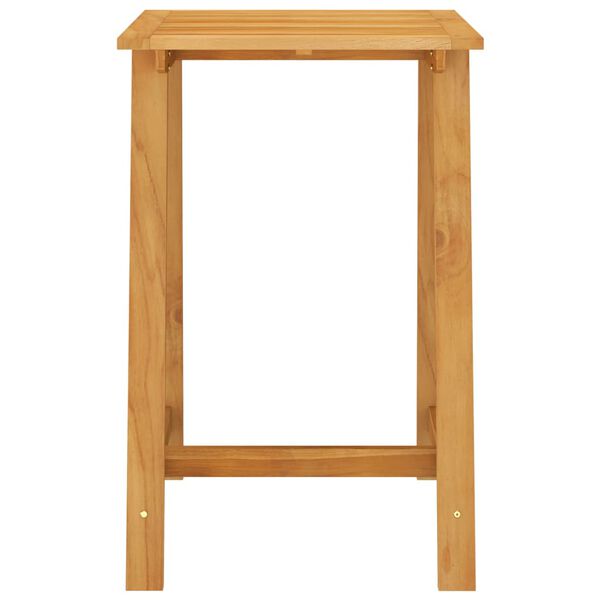 vidaXL Záhradný barový stôl 70x70x104 cm akáciový masív