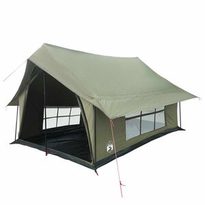 vidaXL Stan chata Arm&aacute;dna zelen&aacute; 340 x 246 x 210 cm Polybavlna