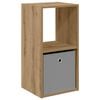 vidaXL Nočn&yacute; stol&iacute;k Remeseln&yacute; dub 35 x 32 x 68,5 cm Kompozitn&eacute; drevo