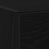 vidaXL K&uacute;peľňov&aacute; skriňa Čierny dub 59 x 37 x 59 cm Kompozitn&eacute; drevo