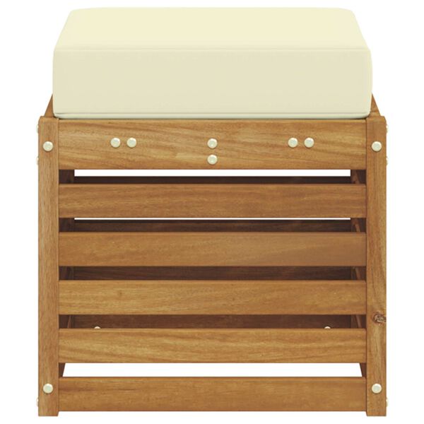 vidaXL Z&aacute;hradn&aacute; stolička, lavička Pevn&eacute; ak&aacute;ciov&eacute; drevo Pr&iacute;rodn&aacute;