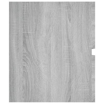 vidaXL Umývadlová skrinka sivá sonoma 100x38,5x45 cm spracované drevo