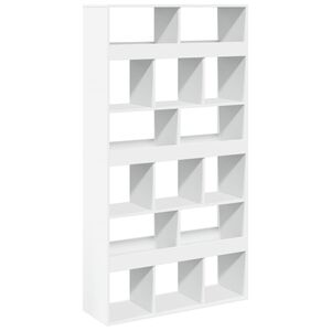 vidaXL Deliaca stena biela 100x33x187,5 cm kompozitn&eacute; drevo