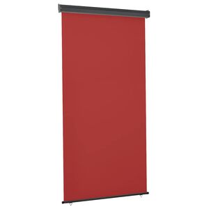 vidaXL Bočn&aacute; mark&iacute;za na balk&oacute;n 125x250 cm, červen&aacute;