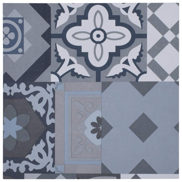 vidaXL Podlahov&eacute; dosky 55 pcs Viacfarebn&yacute; 5,11 m&sup2; PVC