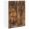 vidaXL Z&aacute;vesn&aacute; skrinka Dymov&aacute; dub 60 x 31 x 80 cm Kompozitn&eacute; drevo