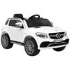 vidaXL Detsk&eacute; aut&iacute;čko Mercedes Benz GLE63S biele plastov&eacute;