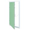vidaXL Access Panel Zelen&aacute; a strieborn&aacute; 35 x 55 cm