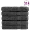 vidaXL Pr&eacute;miov&eacute; uter&aacute;ky SOLUND 25ks antracit 100x200 cm 600 g/m2