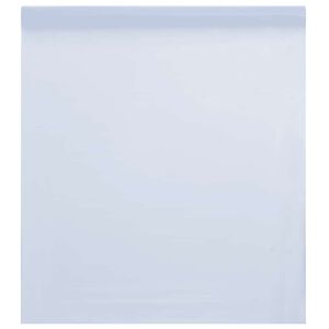 vidaXL Okenn&aacute; f&oacute;lia statick&aacute; matn&aacute; biela 45x500 cm PVC