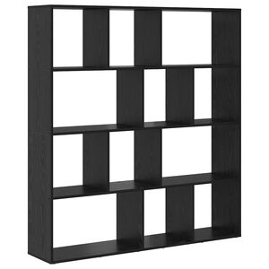 vidaXL Knižnica 12 &uacute;rovn&iacute; 132 x 29 x 141,5 cm Kompozitn&eacute; drevo
