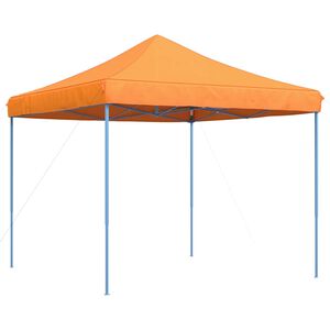 vidaXL Skladac&iacute; pop-up p&aacute;rty stan oranžov&yacute; 292x292x315 cm