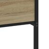 vidaXL Posteľn&yacute; r&aacute;m bez matraca dub sonoma 90x200 cm kompozitn&eacute; drevo