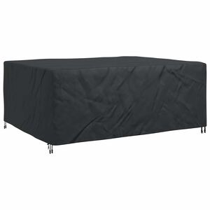 vidaXL Obal na n&aacute;bytok Jednofarebn&yacute; Čierna 220 x 190 x 85 cm 420D