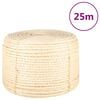 vidaXL Lano 100% sisal 12 mm 25 m