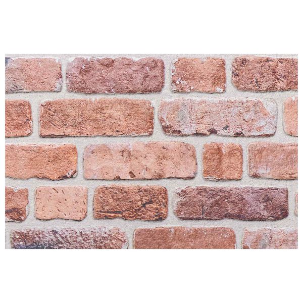 vidaXL N&aacute;stenn&eacute; panely 10 pcs Červen&aacute; 100 x 50 cm EPS pena