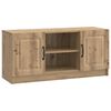 vidaXL TV skrinka Dub artisan 102 x 34,5 x 47 cm Kompozitn&eacute; drevo
