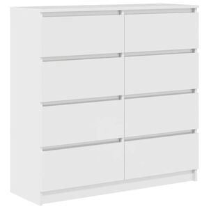 VidaXL Pr&iacute;born&iacute;k Biely 100x35x99 cm Engineered Wood