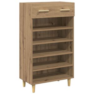 vidaXL Skriňa na top&aacute;nky 60 x 35 x 105 cm Kompozitn&eacute; drevo Dub artisan