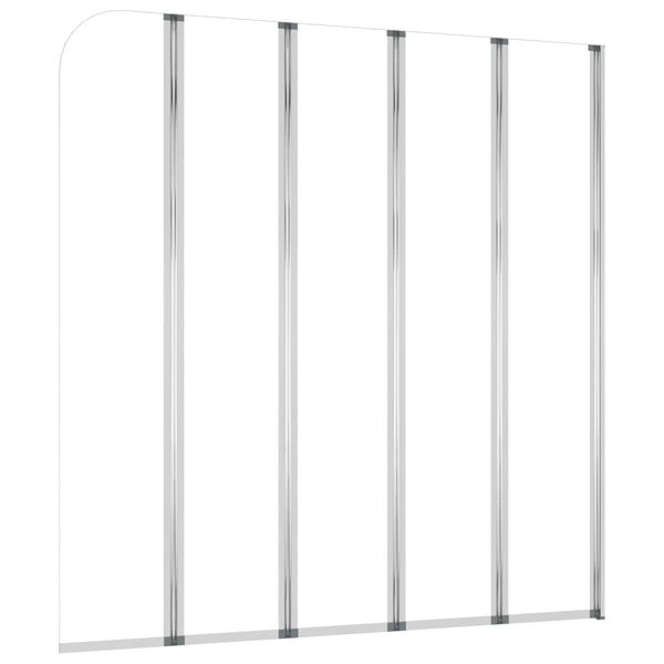 vidaXL Sprchová zástena 120x140 cm tvrdené sklo priehľadná