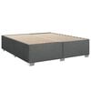 vidaXL Boxspring posteľ s matracom tmavosiv&aacute; 180x200 cm l&aacute;tka