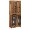 vidaXL Highboard Star&eacute; drevo 69,5 x 34 x 180 cm Kompozitn&eacute; drevo